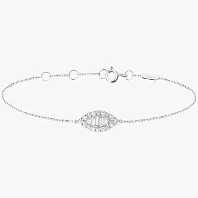 Bracelet Oeil Diamants Baguettes