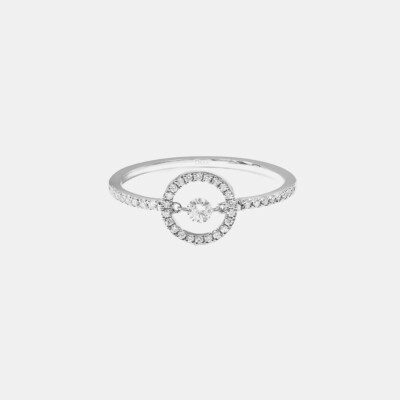 Bague Cercle Pavée Pampille Diamant