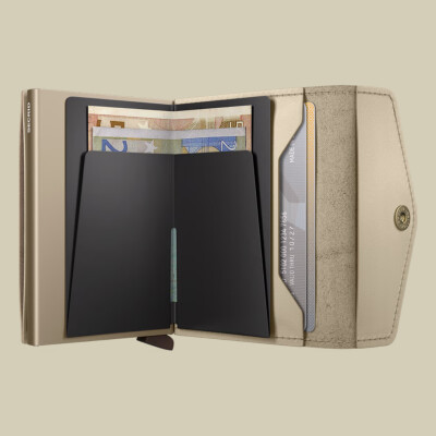 Enveloppe wallet original Latte