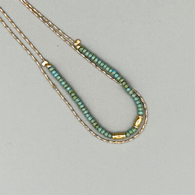 BASIC Chevillère double Turquoise