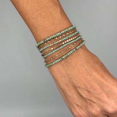 BASIC Manchette Turquoise