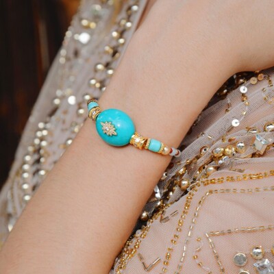 Bracelet Tajar Turquoise