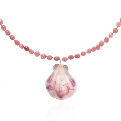 Collier Manille Rose