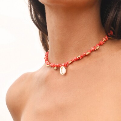 Collier Papouasy Corail