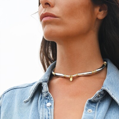 Collier Berbere Argenté