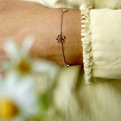 Bracelet en plaqué or
