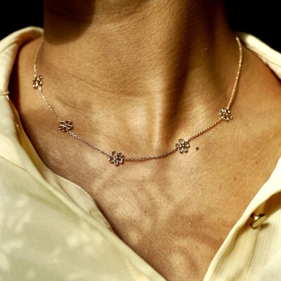 Collier en plaqué or