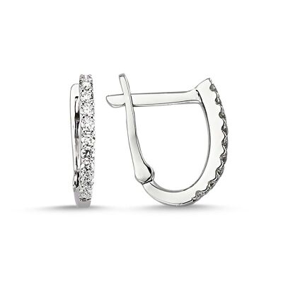 Créoles diamants