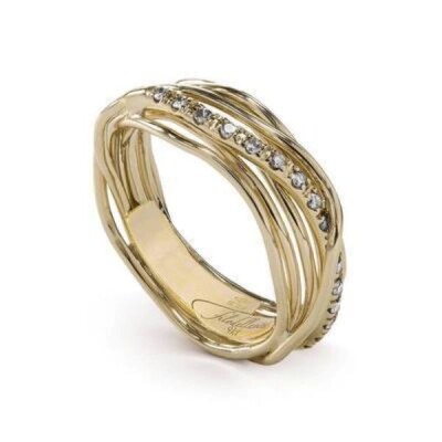 Bague 7 fils Diamants