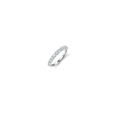 Alliance en or blanc et diamants de 1,00ct