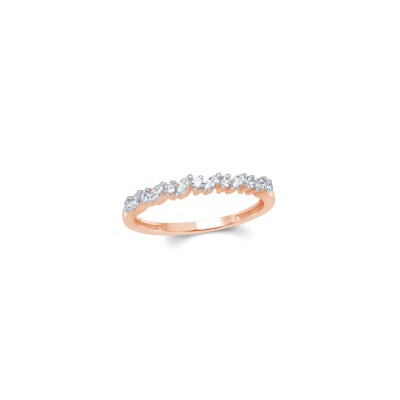Alliance en or blanc et diamants 0,38ct