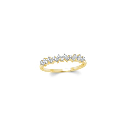 Alliance en or jaune et diamants 0,25ct
