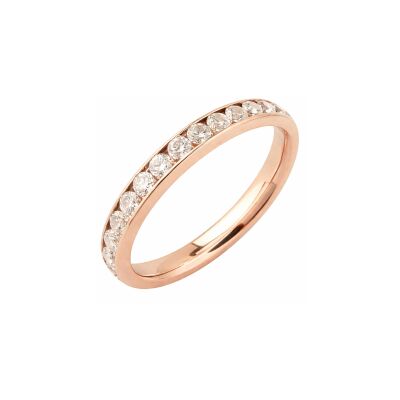Alliance en or blanc et diamants 0,50ct