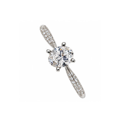 Bague Diamants en or blanc