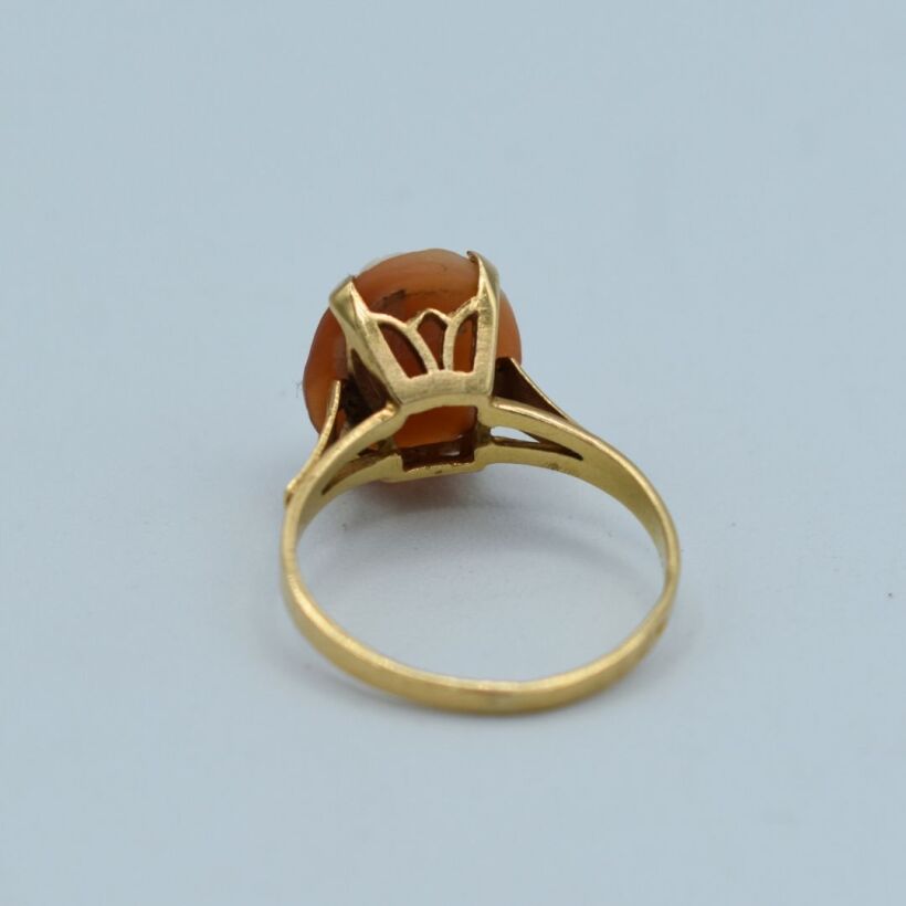 Bague Camée Or 18K