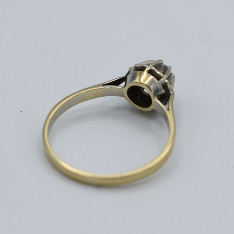 Bague Solitaire Diamant Or 18K