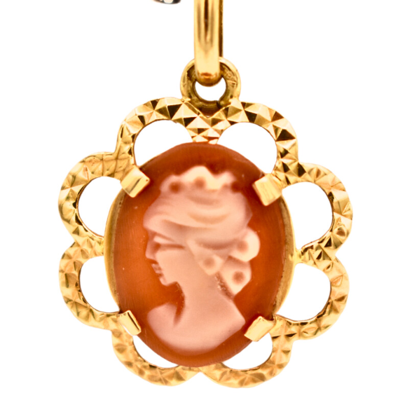 Pendentif camé Or 18k