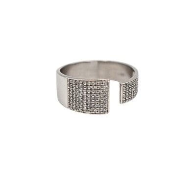 Bague Diamants Or blanc 18k