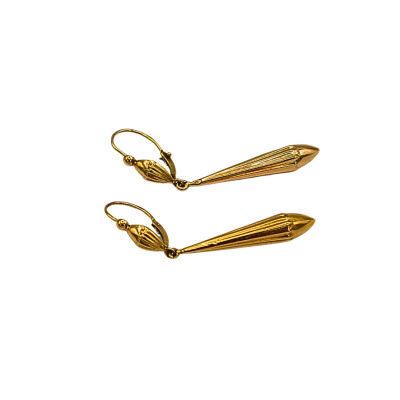 Boucle Pendante Or jaune 18k