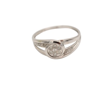 Bague Diamants & Or Blanc 18k