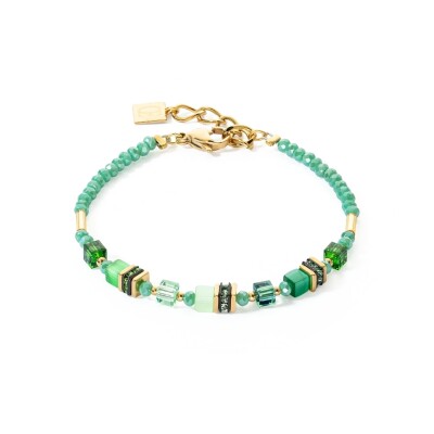 Bracelet crystal cube vert