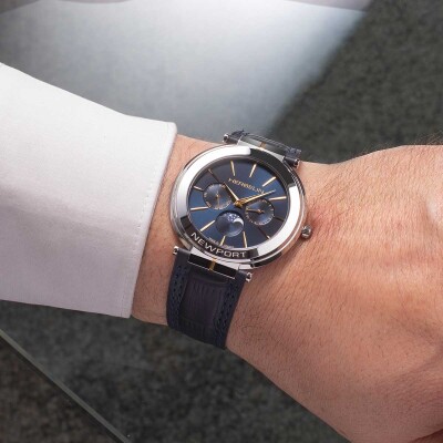 Montre HERBELIN Newport Slim 12722T15BL