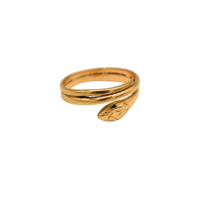 Bague Serpent Or jaune 18k