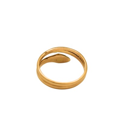 Bague Serpent Or jaune 18k