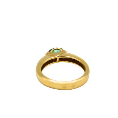 Bague Or 18k Emeraude