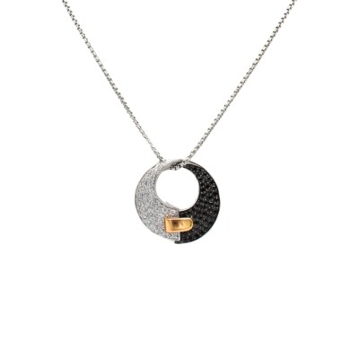Collier Guy Laroche Or 18k Diamants
