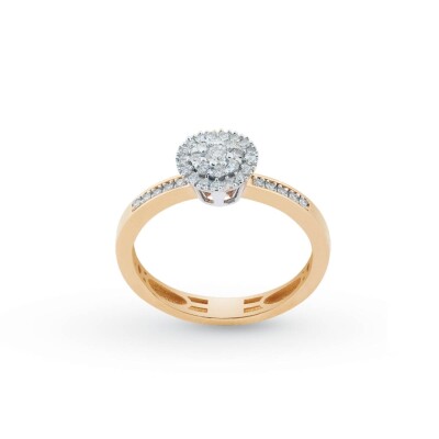 Bague Or 18k diamants