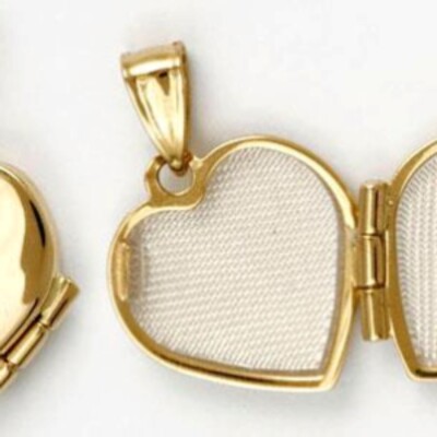 Cassolette Coeur Or 18k