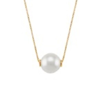 Collier Perle Or Jaune 18k