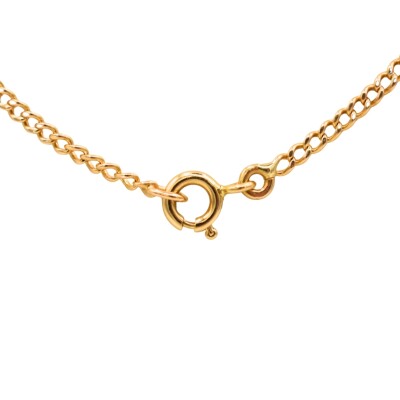 Collier Saphir Or jaune 18k