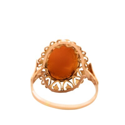 Bague Came Or jaune 18k