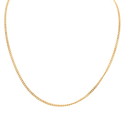 Chaine Maille Gourmette Or 18k