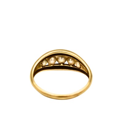 Bague Perles de culture Or jaune 18k