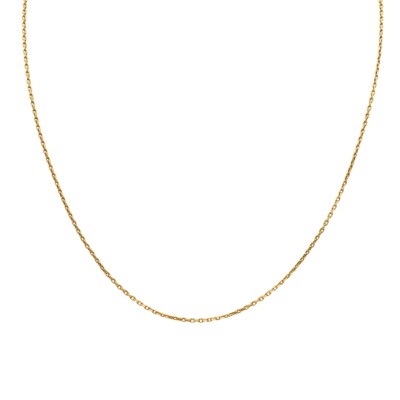 Chaîne Maille Forçat Or 18k