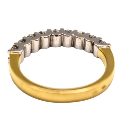 Alliance Diamant Or jaune & blanc 18k