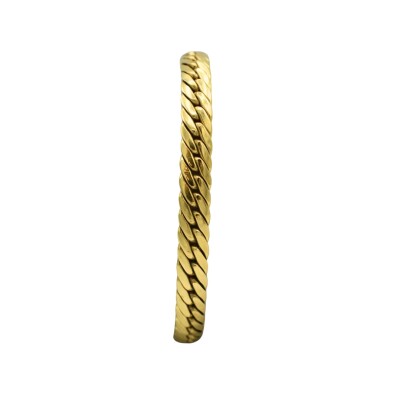 Bracelet maille anglaise Or jaune 18k
