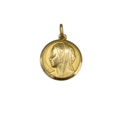 Pendentif Vierge Or 18k