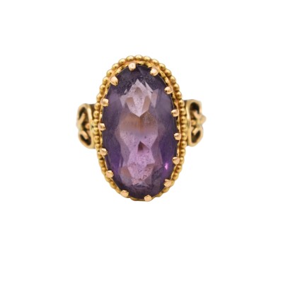 Bague Améthyste Or 18k