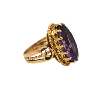 Bague Améthyste Or 18k