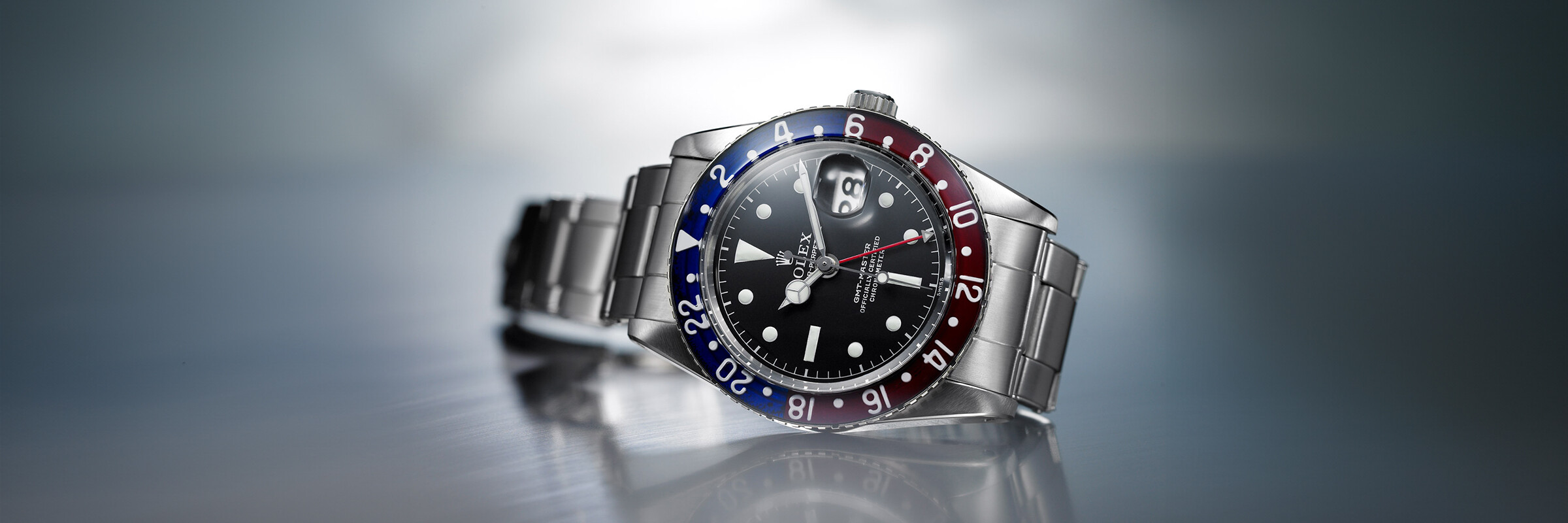 La GMT‑Master II, la montre cosmopolite par excellence.
