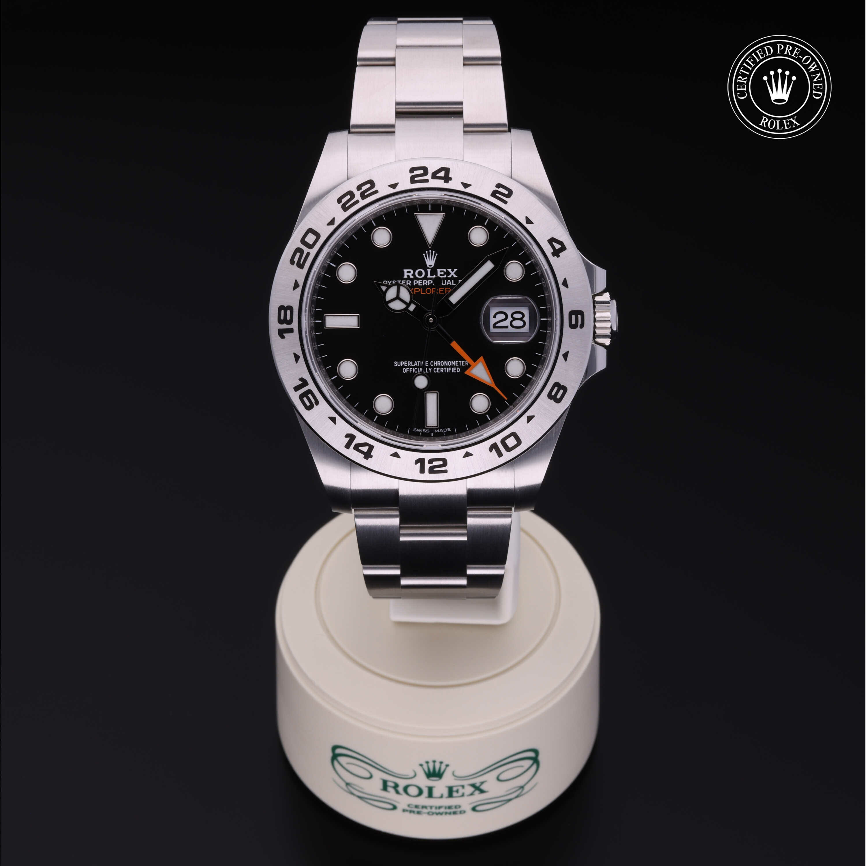 Rolex Explorer II en Acier M216570-0002 chez Hall of Time