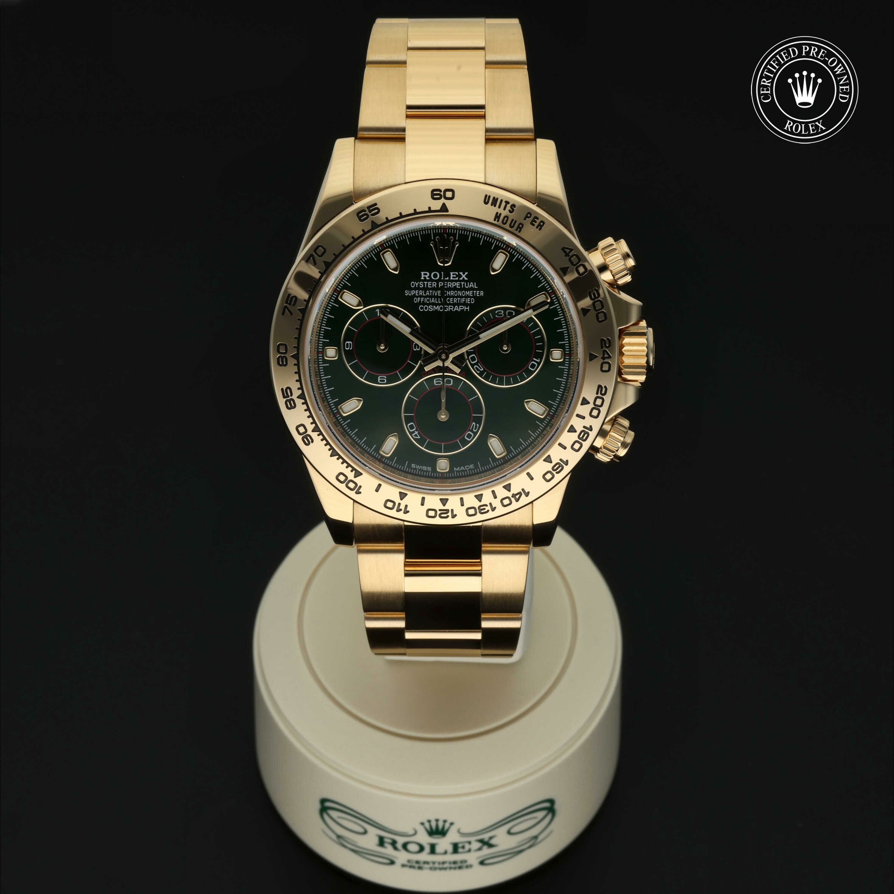 Rolex Cosmograph Daytona en Or 18 Carat Jaune M116508-0013 chez Hall of Time