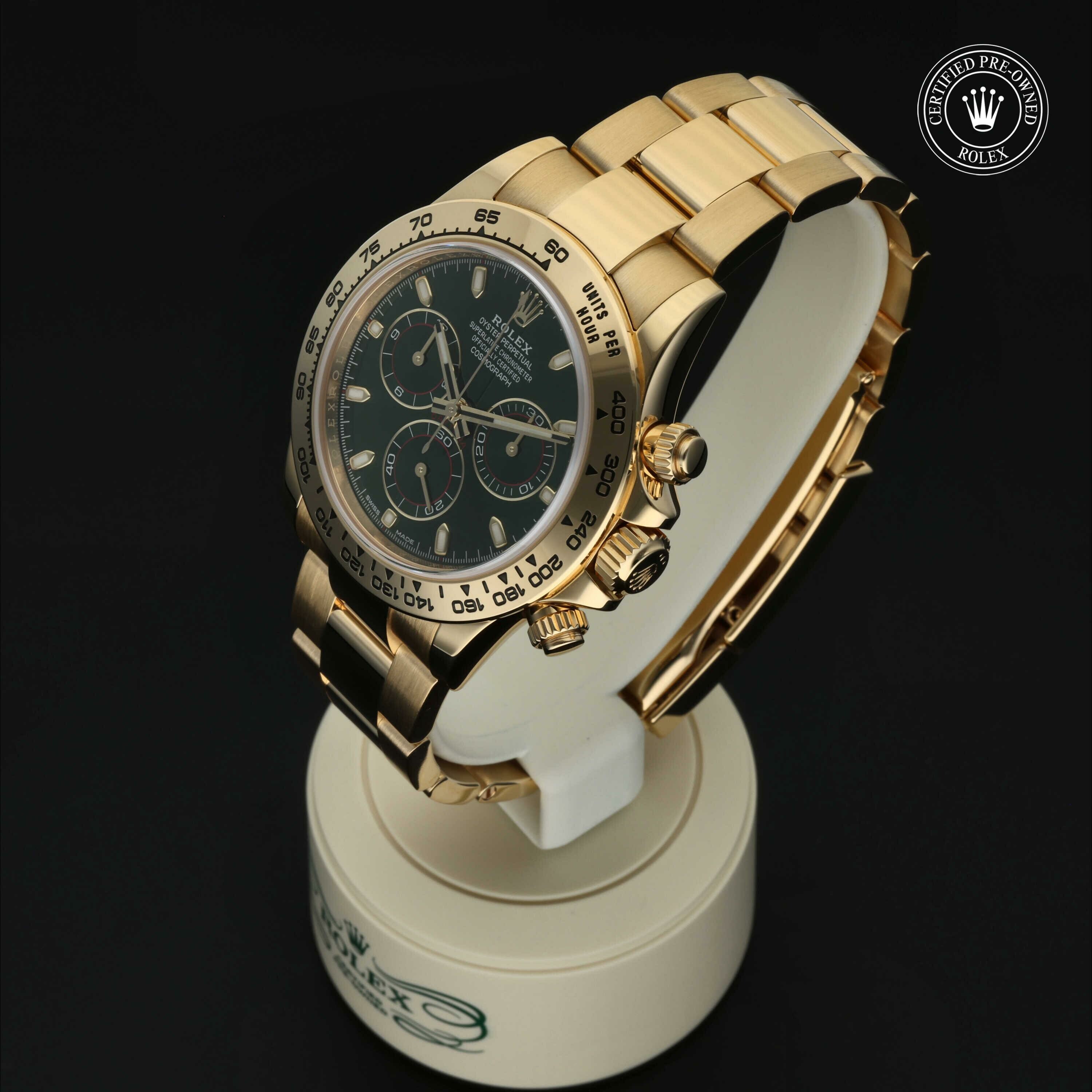 Rolex Cosmograph Daytona en Or 18 Carat Jaune M116508-0013 chez Hall of Time - vue 6