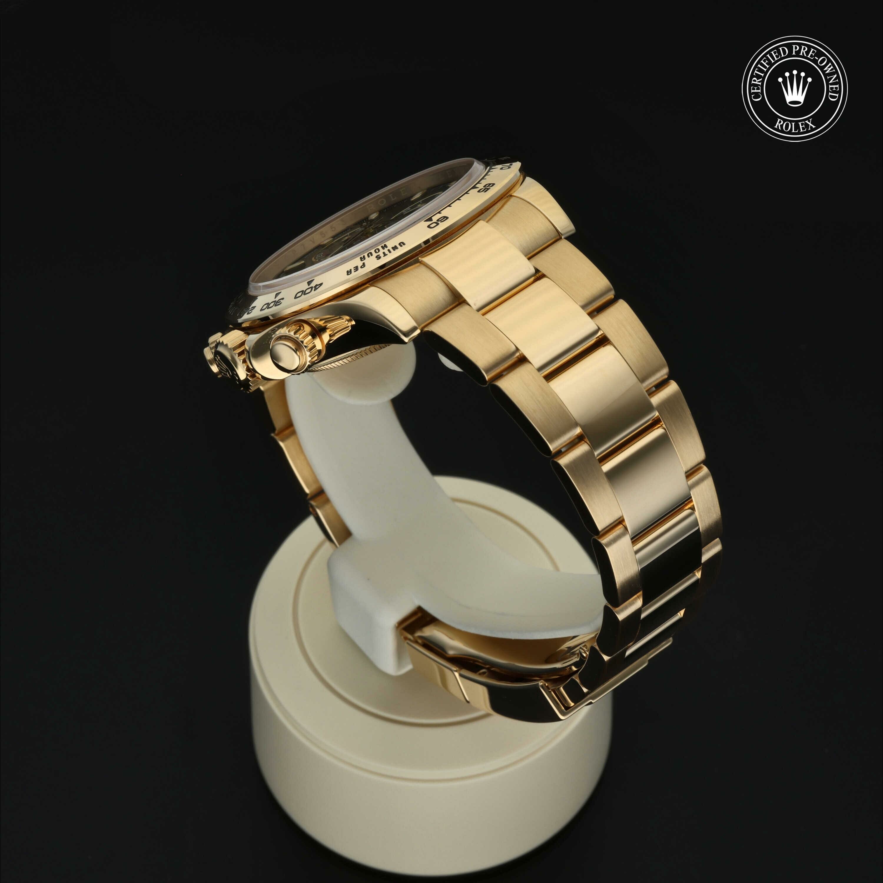 Rolex Cosmograph Daytona en Or 18 Carat Jaune M116508-0013 chez Hall of Time - vue 15
