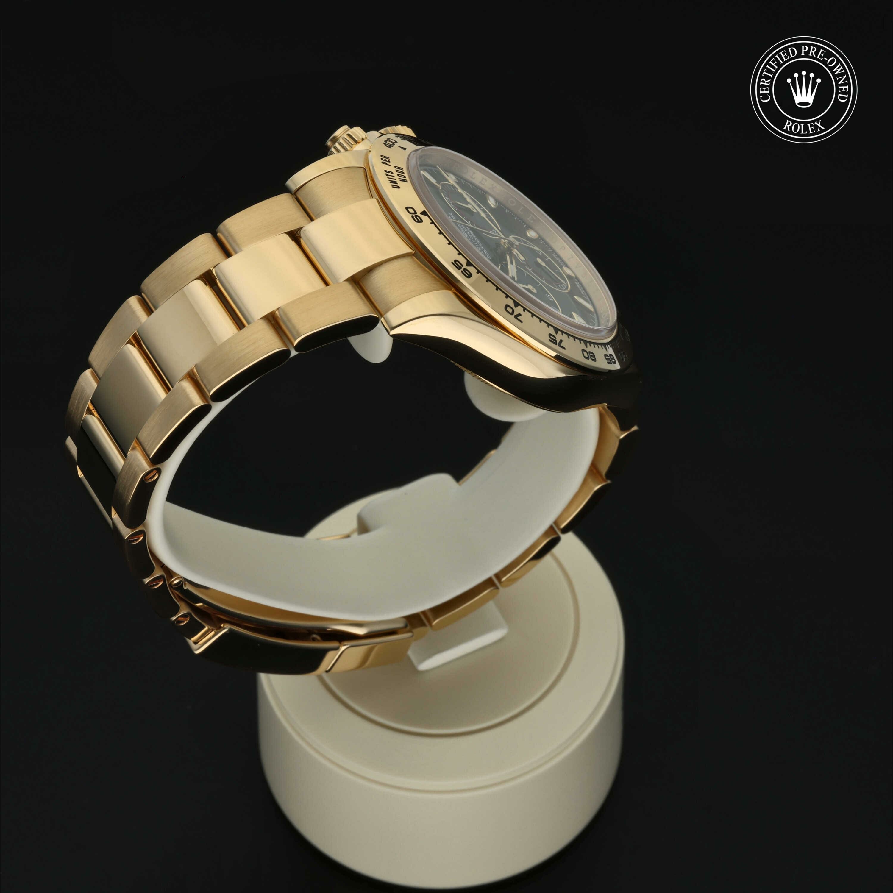Rolex Cosmograph Daytona en Or 18 Carat Jaune M116508-0013 chez Hall of Time - vue 25