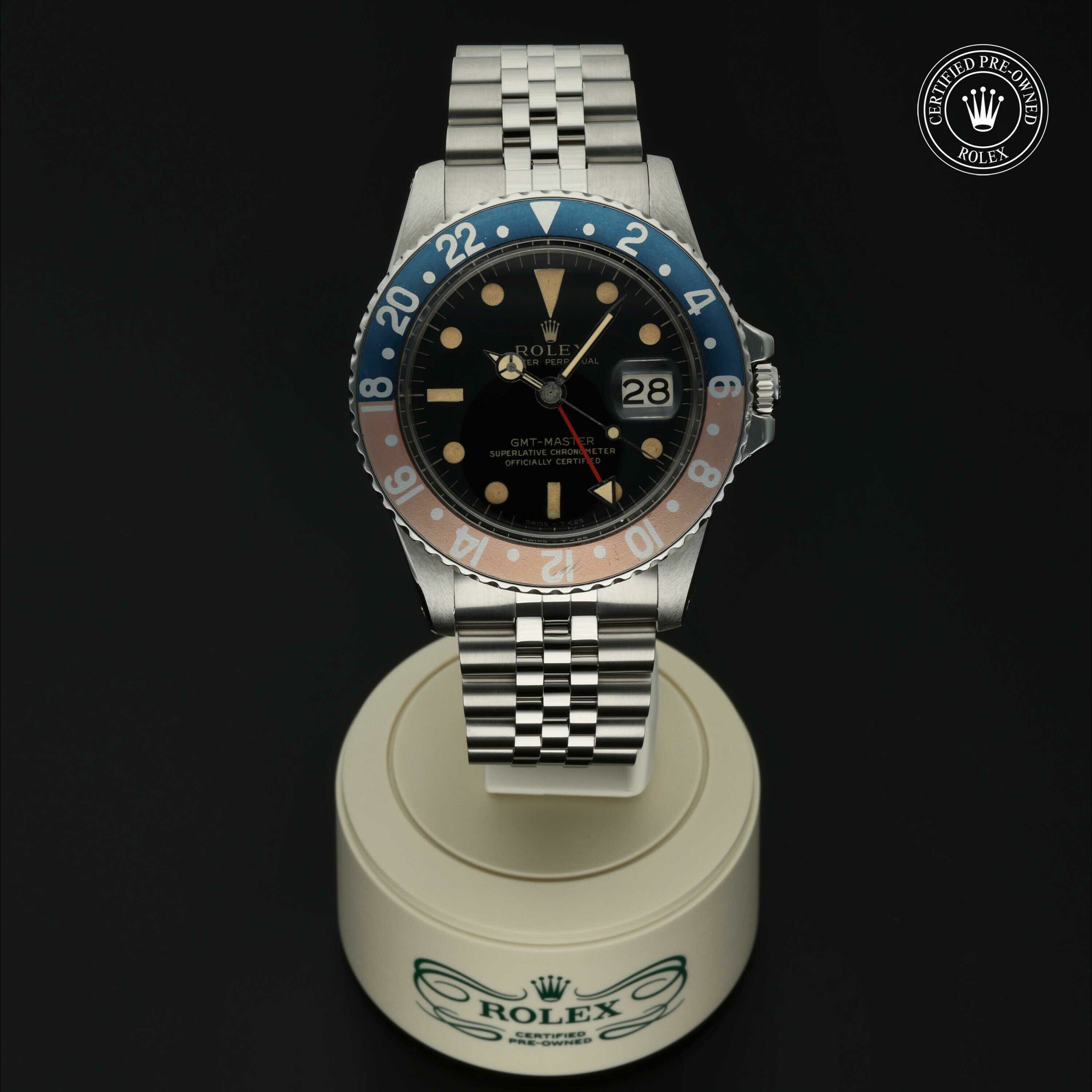 Rolex GMT MASTER en Acier  chez Hall of Time